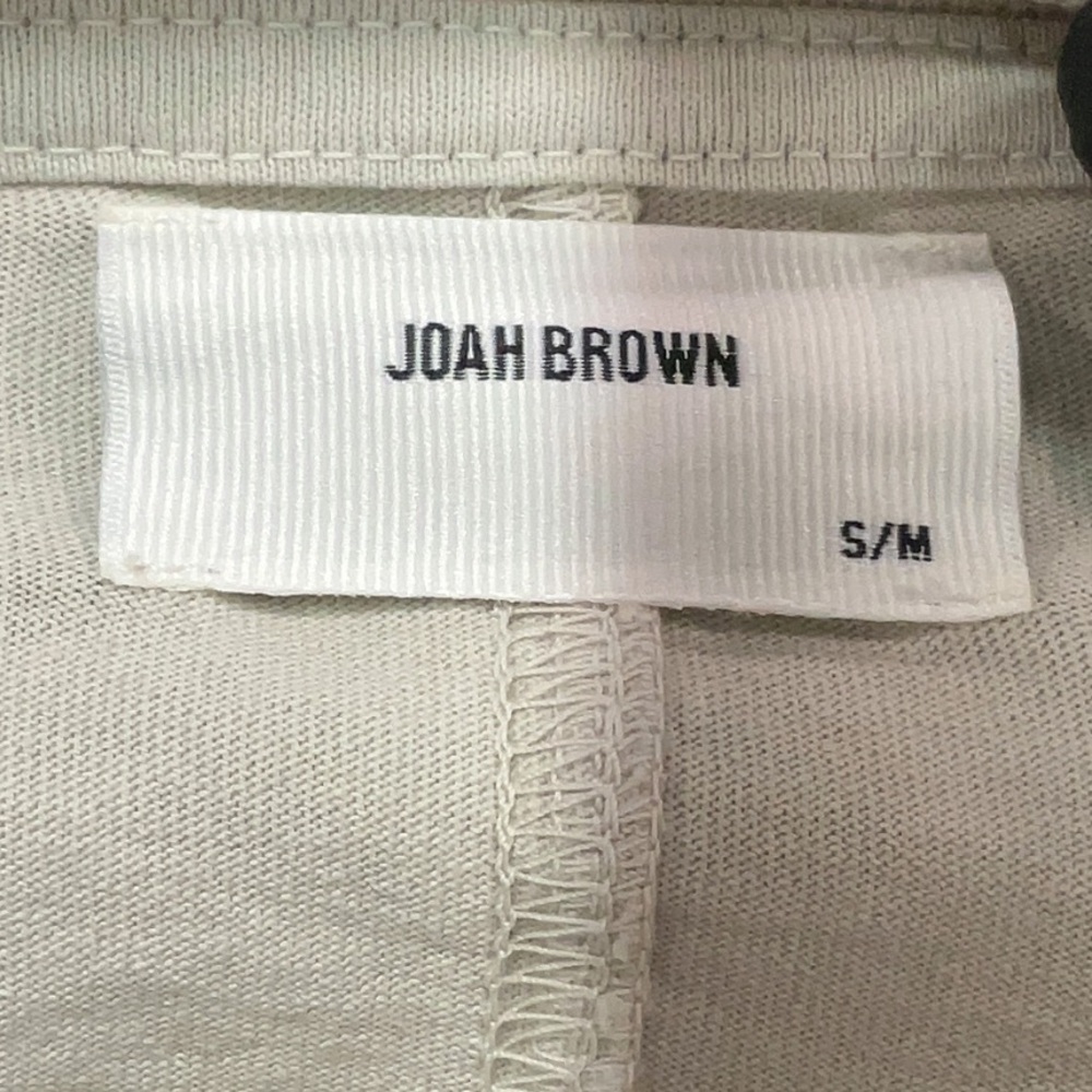 Joah Brown Slouchy Long Sleeve Crop Top - Picture 9 of 10